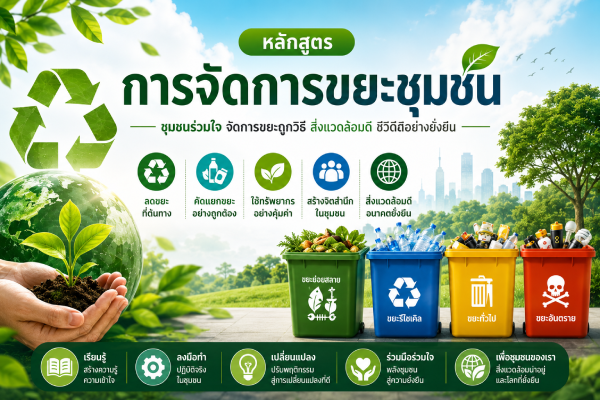 หลักสูตรการจัดการขยะชุมชน